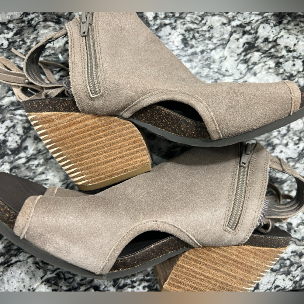Otbt Open Toe Booties - image 1